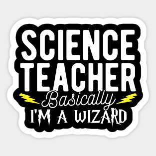 Science Teacher Sticker